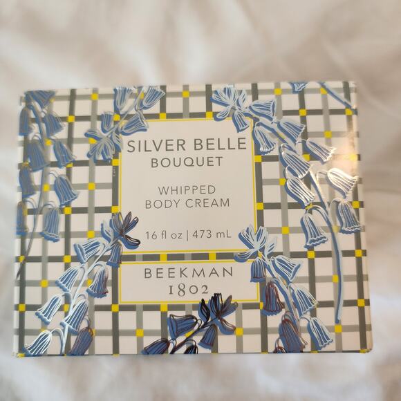 Beekman 1802 Silver Belle Bouquet whipped body cream 16 oz goat milk NIB - Picture 2 of 5